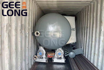 Caldeira de óleo térmico Geelong exportada
